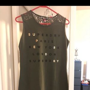 SuperDry - from Europe. Large is Medium here